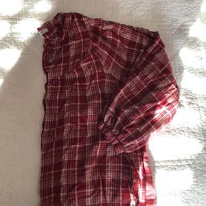 Madewell button down casual top